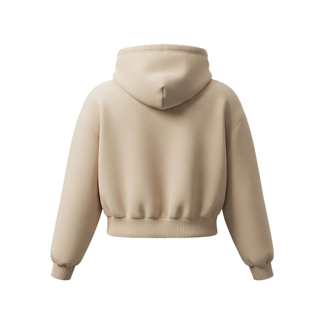 Custom Premium Hoodie - Solid Arc Chest Panel - Personalized Top