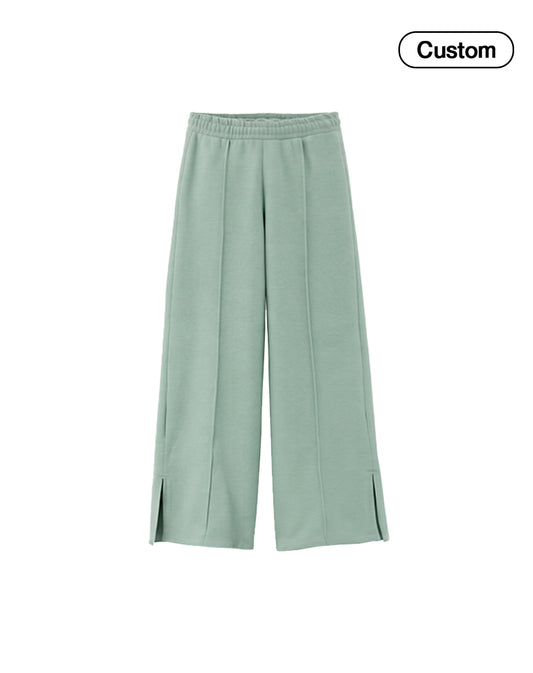 Custom Girls Wide Trouser - Side Slit - Personalized Wear