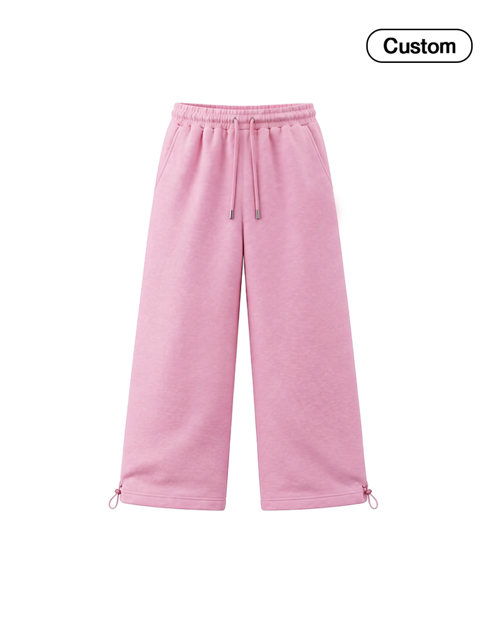 Custom Girls Wide Trouser - Cuff Tie - Personalized Apparel