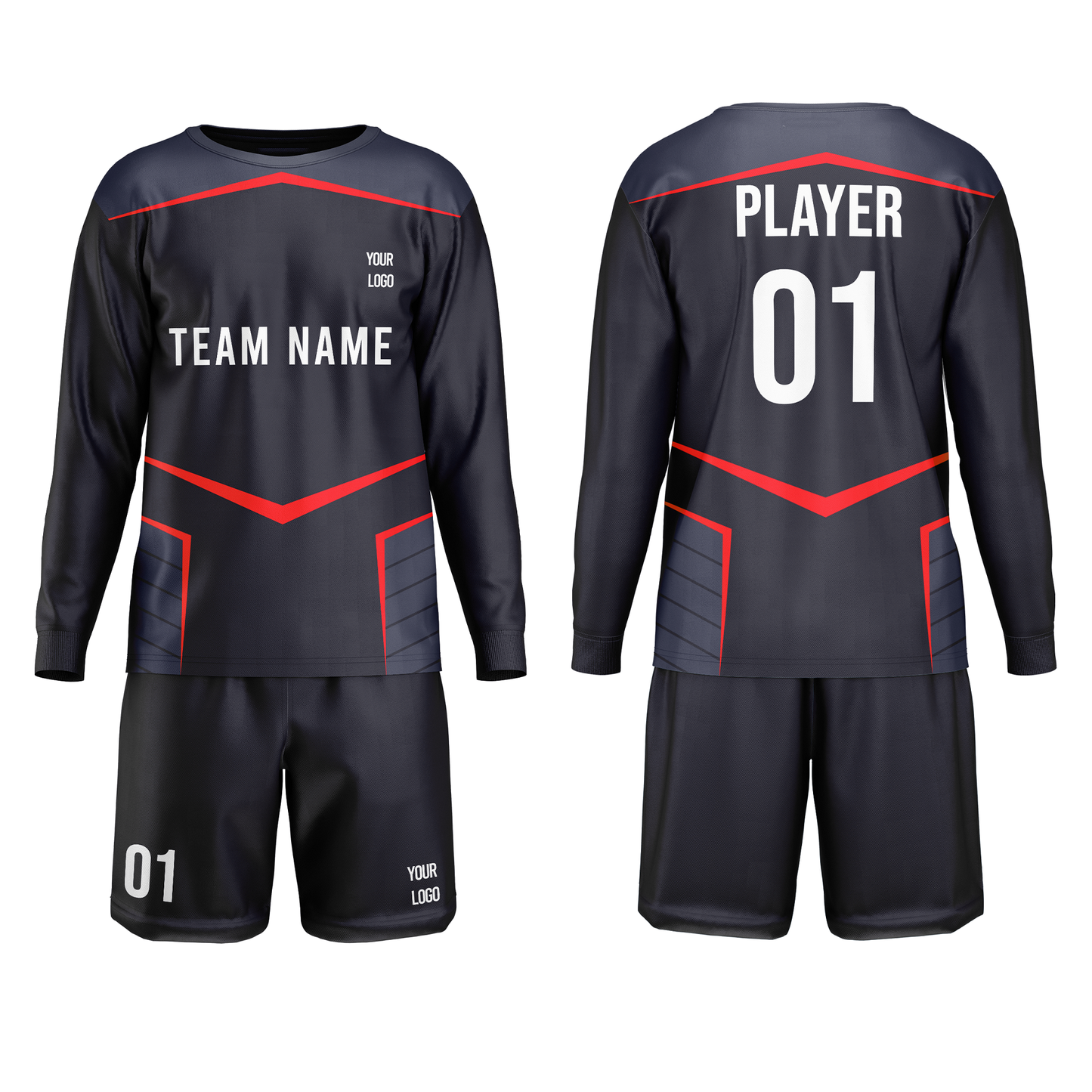 Custom Soccer Goalkeeper Uniform – Tech Accent – Personalized