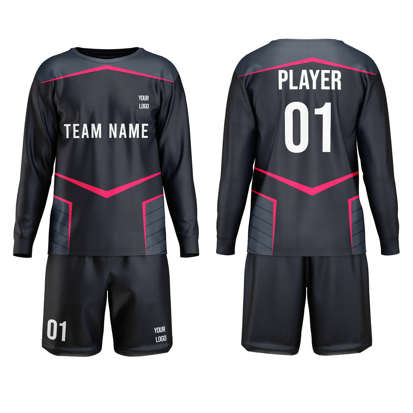 Custom Soccer Goalkeeper Uniform – Tech Accent – Personalized