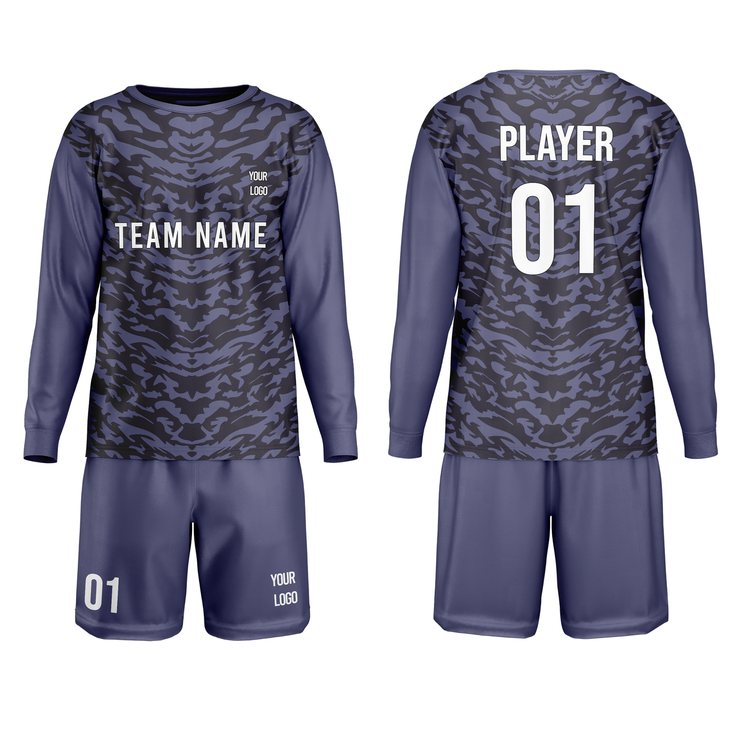 Custom Soccer Goalkeeper Uniform – Pattern Personalized Kit