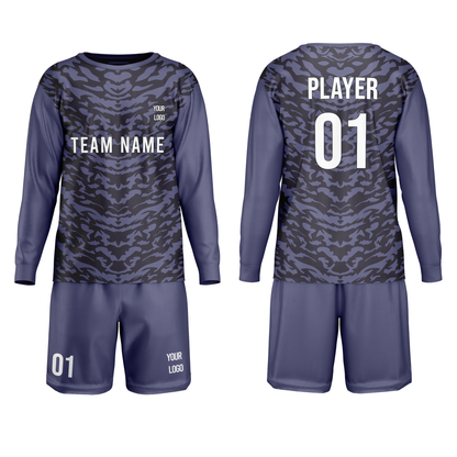 Custom Soccer Goalkeeper Uniform – Pattern Personalized Kit
