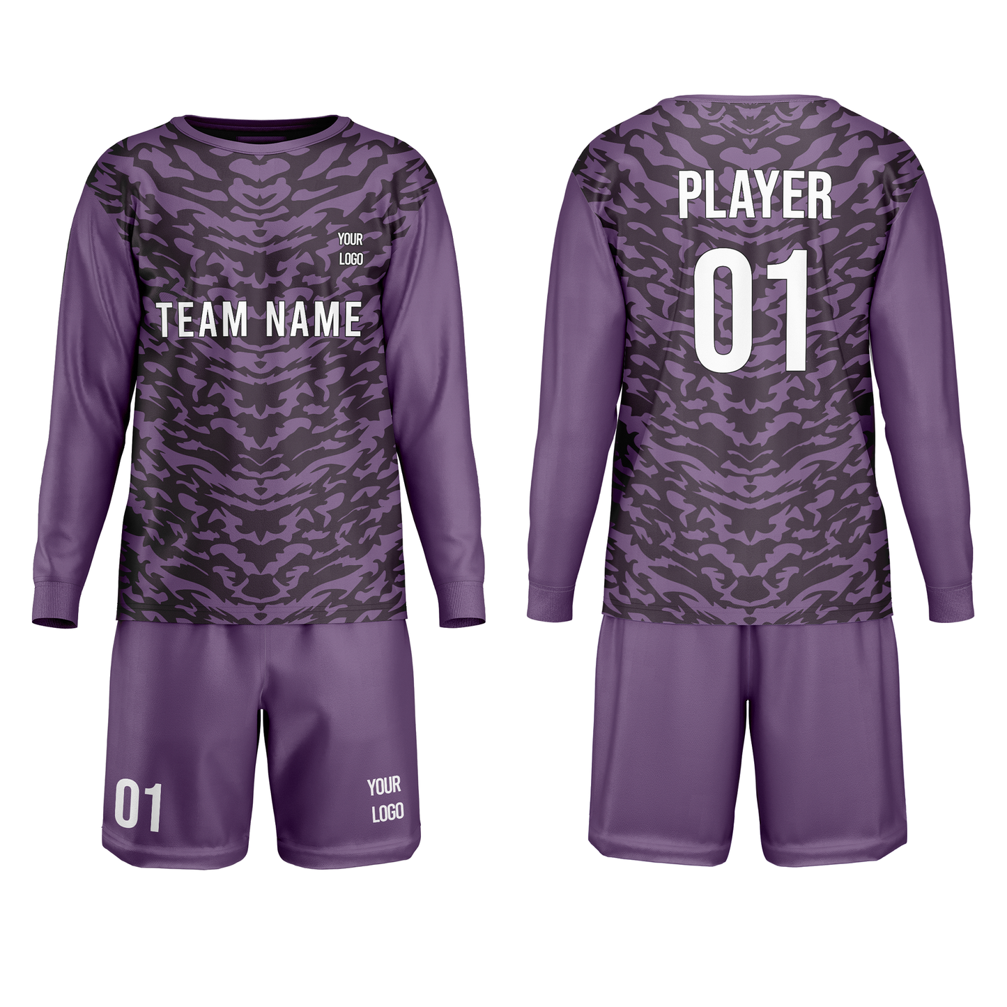 Custom Soccer Goalkeeper Uniform – Pattern Personalized Kit
