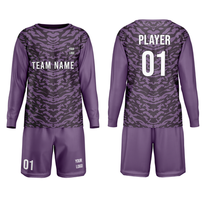 Custom Soccer Goalkeeper Uniform – Pattern Personalized Kit