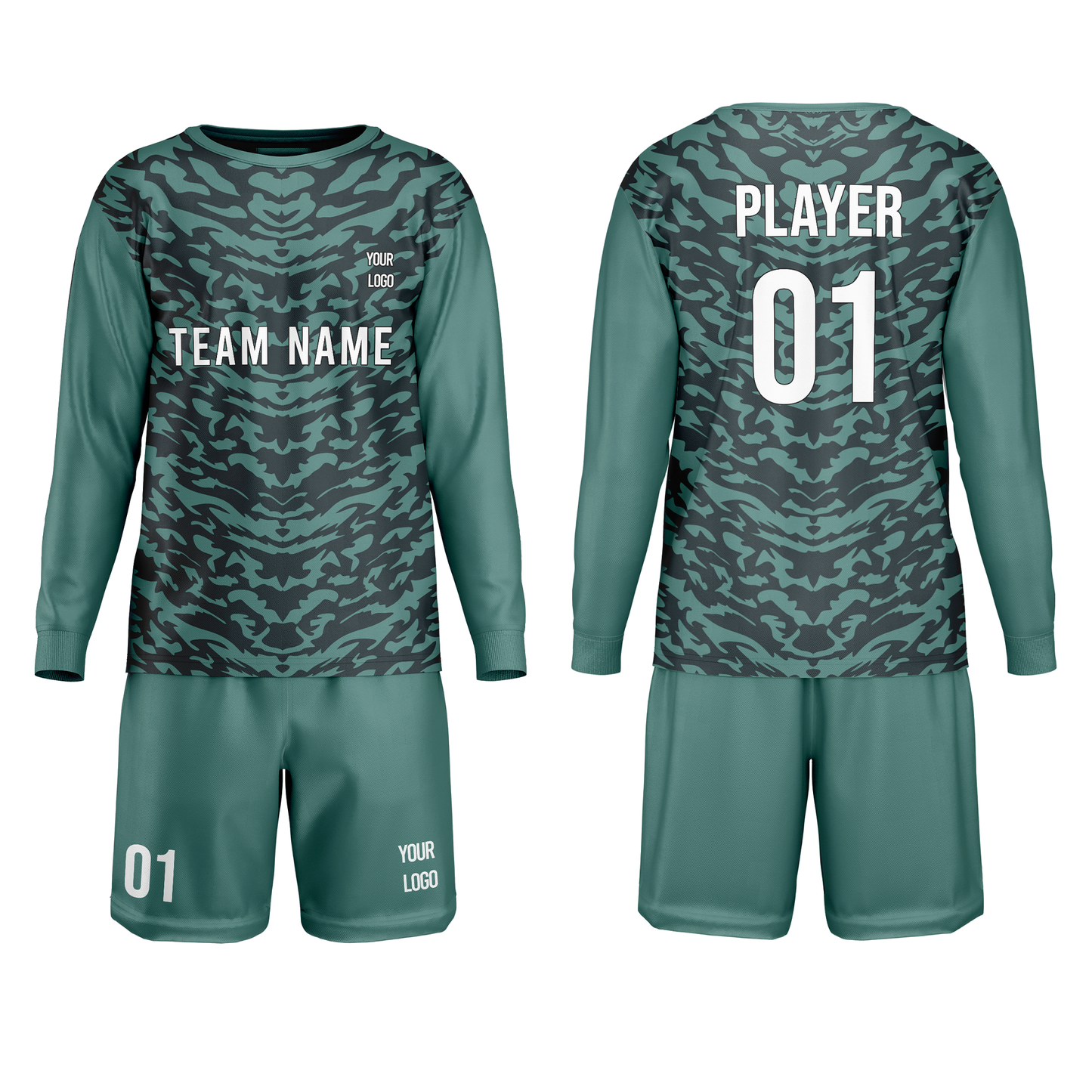 Custom Soccer Goalkeeper Uniform – Pattern Personalized Kit