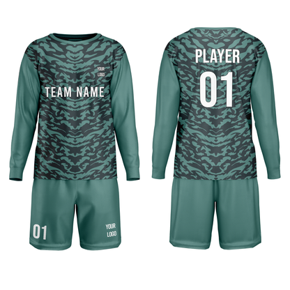Custom Soccer Goalkeeper Uniform – Pattern Personalized Kit