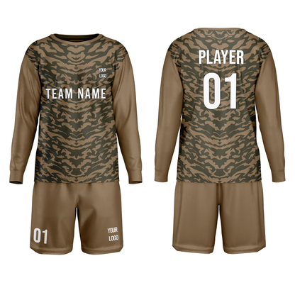 Custom Soccer Goalkeeper Uniform – Pattern Personalized Kit