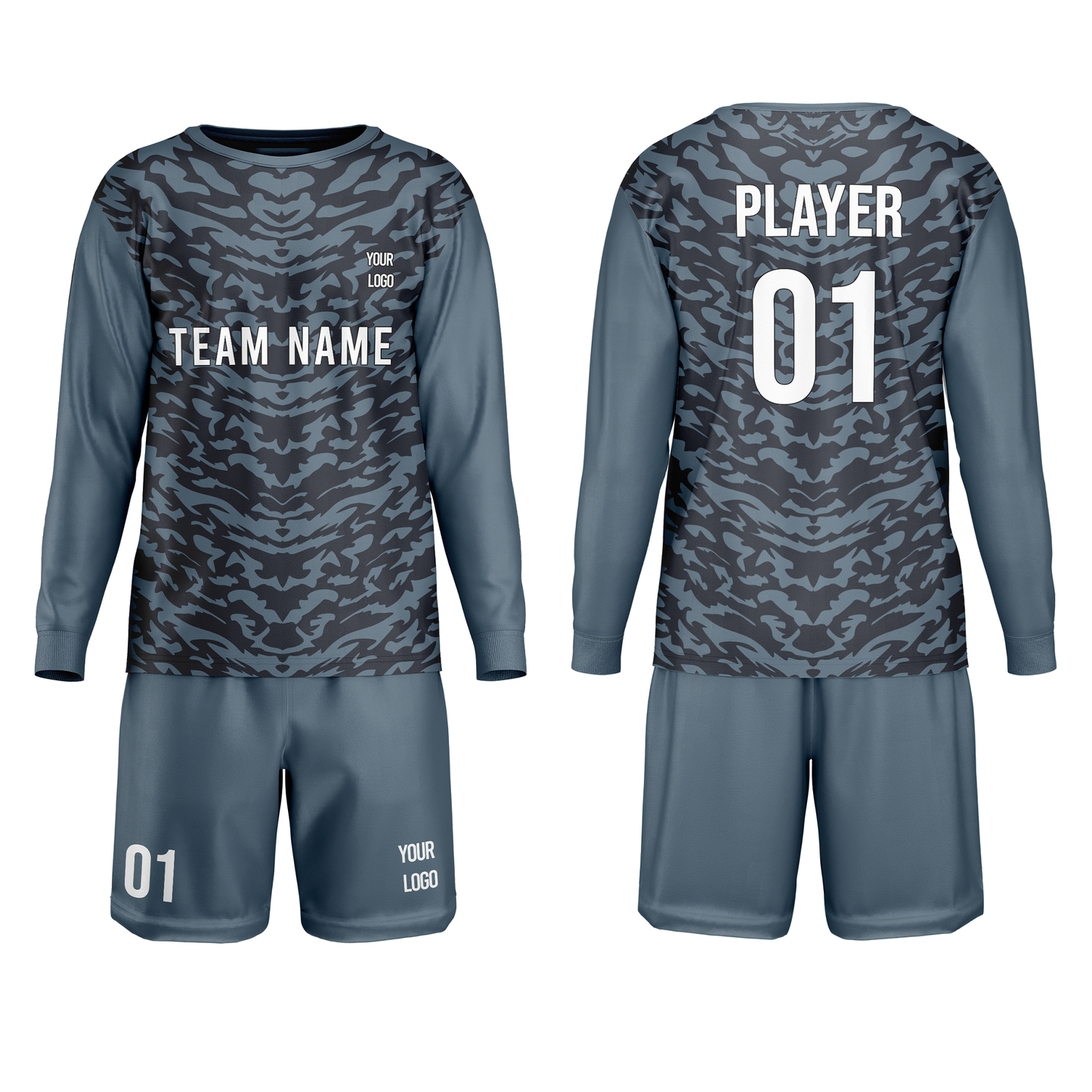 Custom Soccer Goalkeeper Uniform – Pattern Personalized Kit