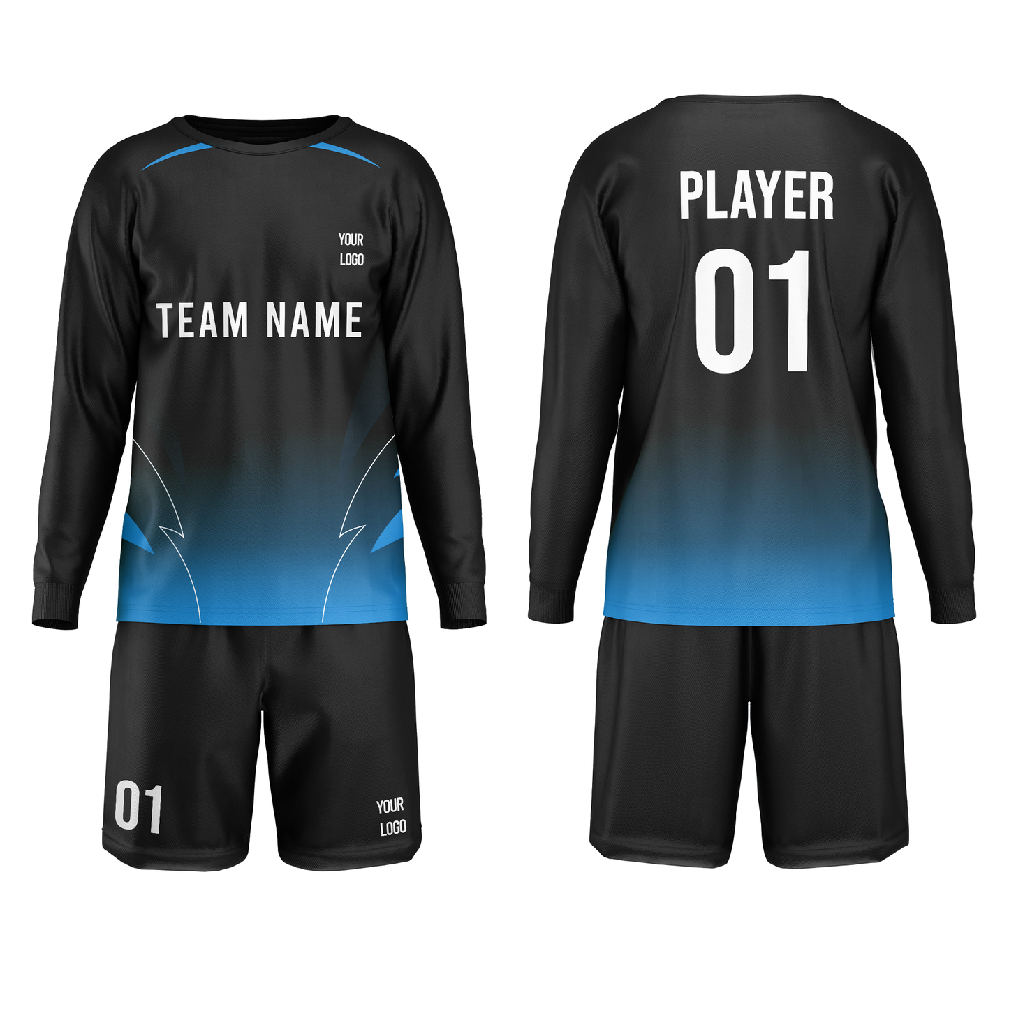 Customizable Soccer Goalkeeper Uniform