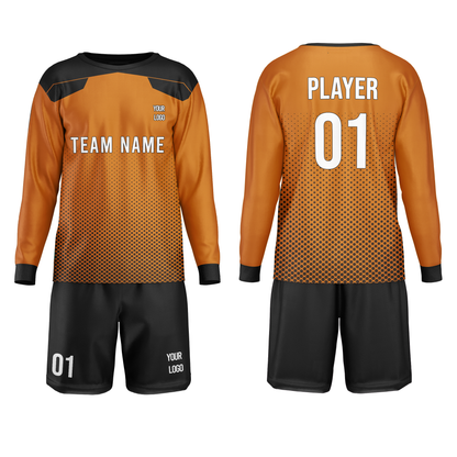 Custom Soccer Goalkeeper Uniform - Pattern Personalized Set