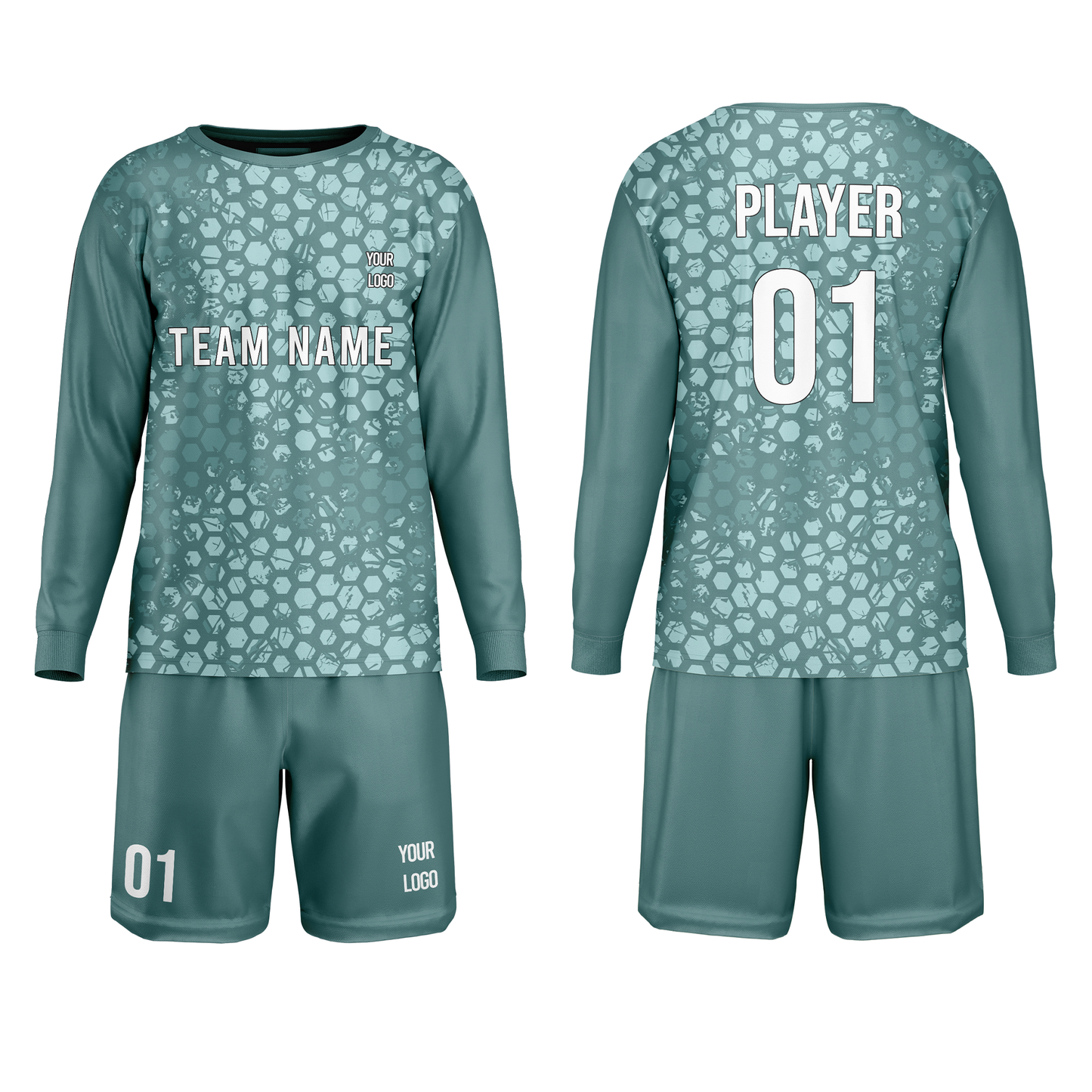Customizable Soccer Goalkeeper Uniform
