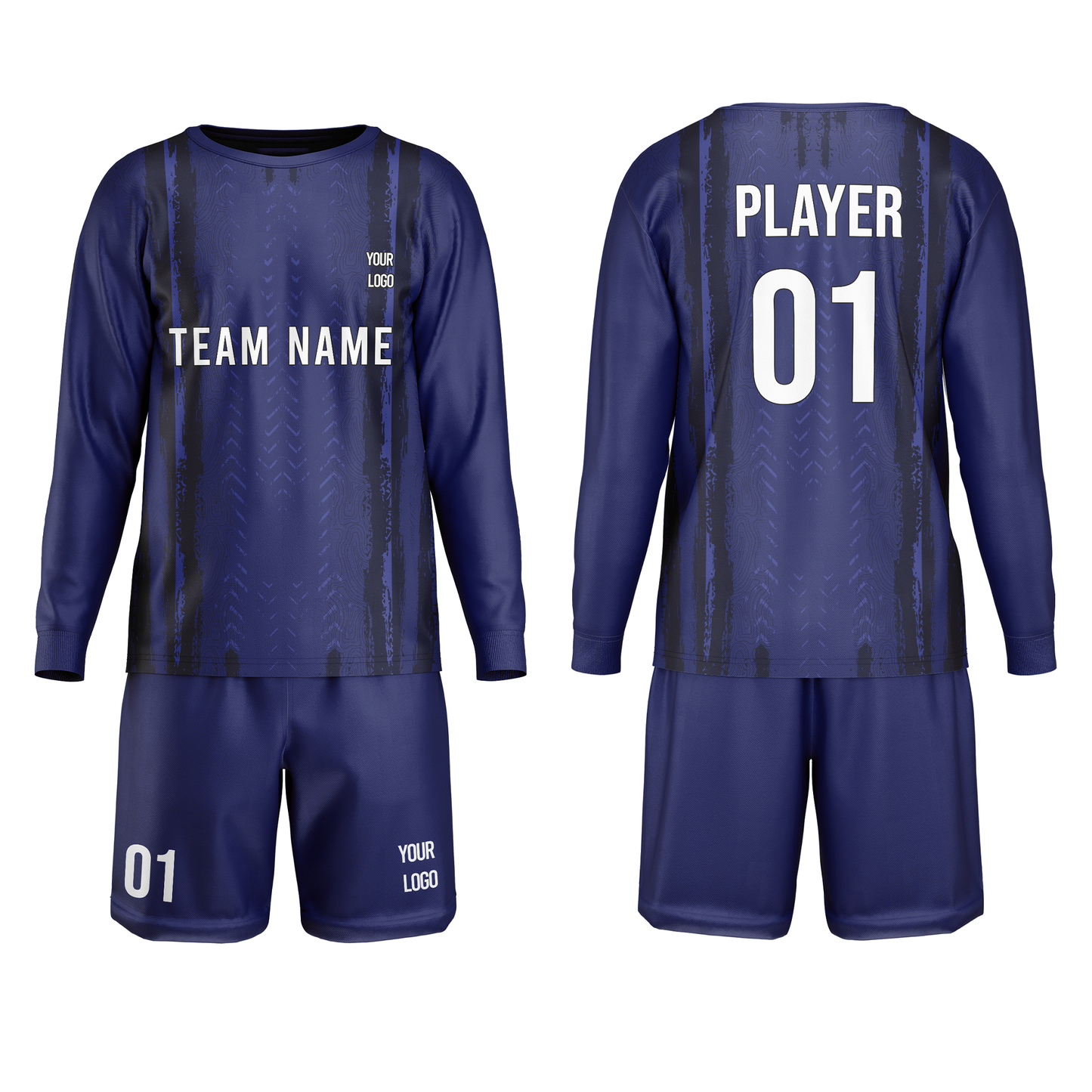 Custom Soccer Goalkeeper Uniform - Tyre Design Personalized