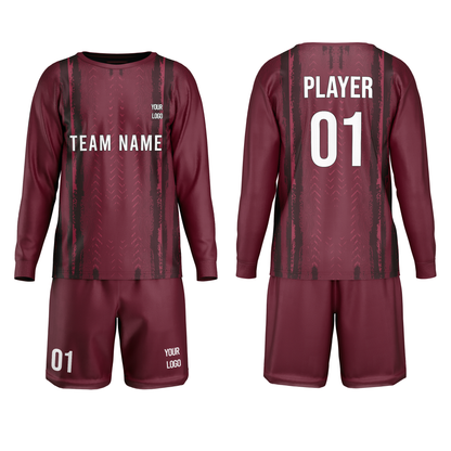 Custom Soccer Goalkeeper Uniform - Tyre Design Personalized
