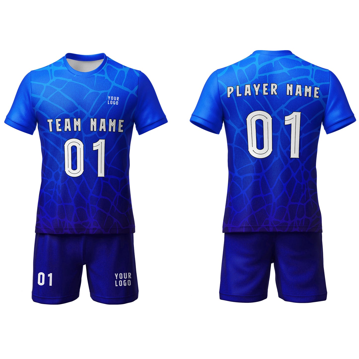 Custom Soccer Uniform - Turtle Design - Personalized Team Kit