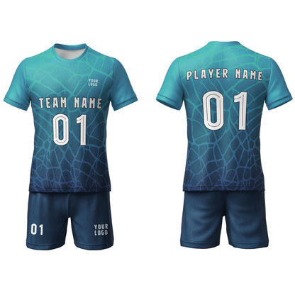 Custom Soccer Uniform - Turtle Design - Personalized Team Kit