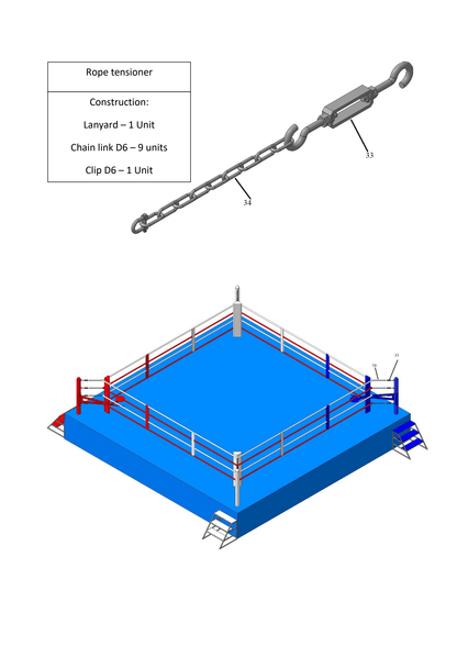 AIBA Approved Boxing Ring