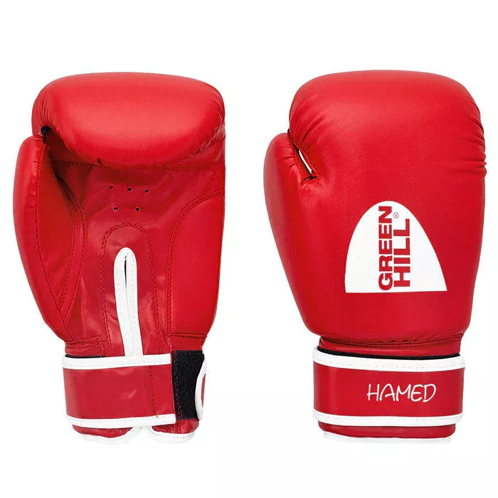 Boxing Set Gloves HAMED + Focus Mitts BEST + Head Guard STAR