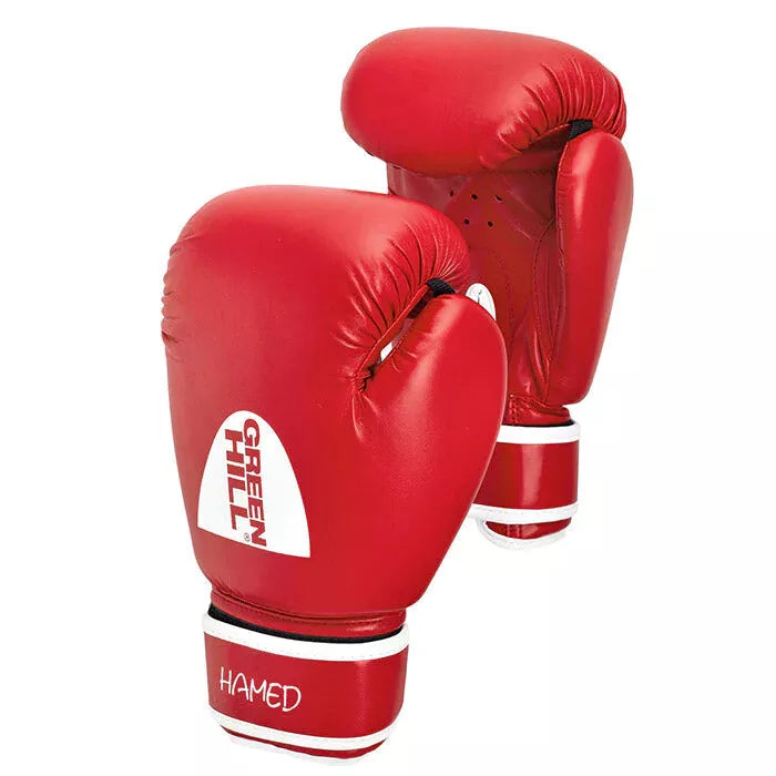 Boxing Set Gloves HAMED + Focus Mitts BEST + Head Guard STAR