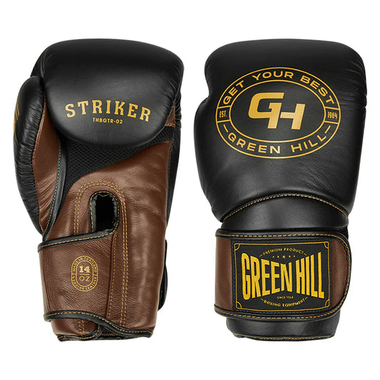 Boxing Gloves STRIKER-Black/Brown