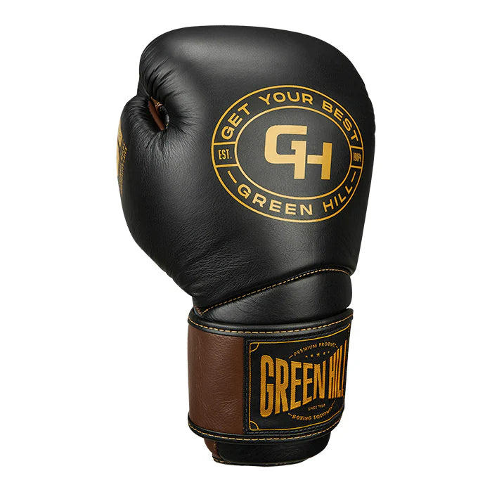 Boxing Gloves STRIKER-Black/Brown