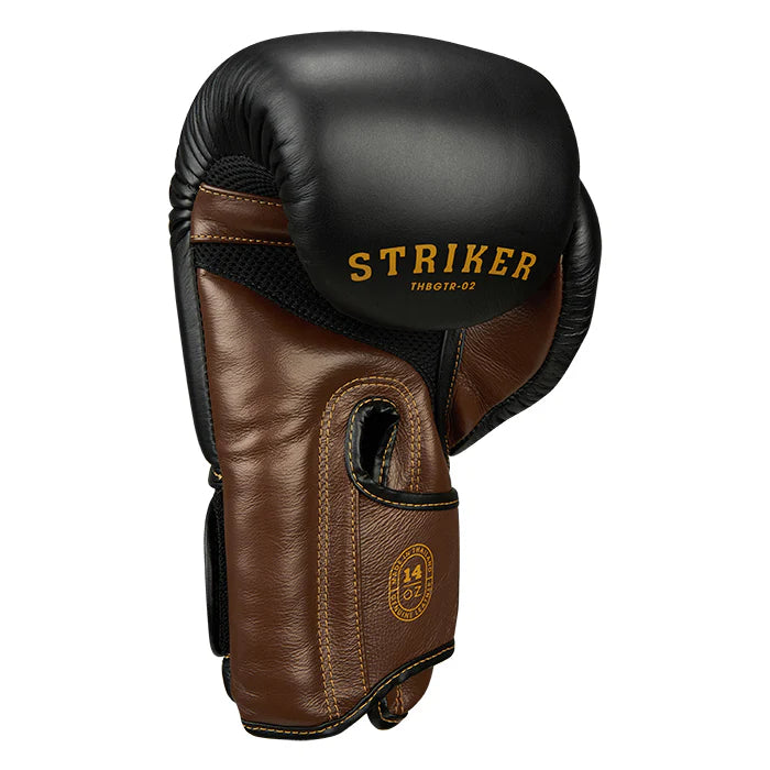 Boxing Gloves STRIKER-Black/Brown