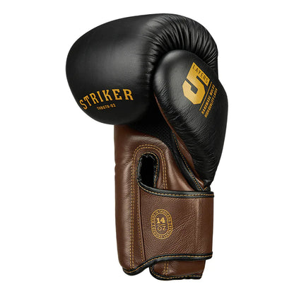 Boxing Gloves STRIKER-Black/Brown