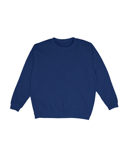 Custom Boys Sweatshirt - Solid Design Personalized Crewneck