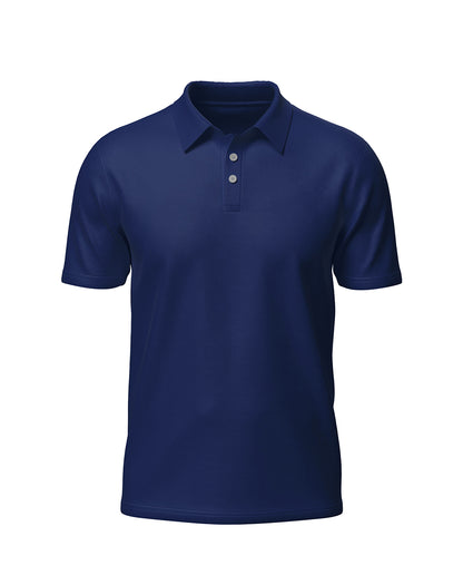 Custom Men Polo - Solid Design - Personalized Gear