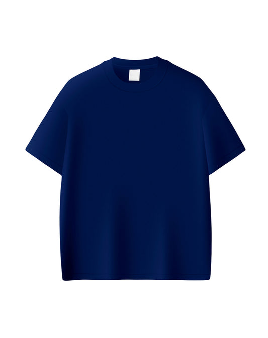 Custom Men Drop Shoulder Tee - Solid Design Personalized Top