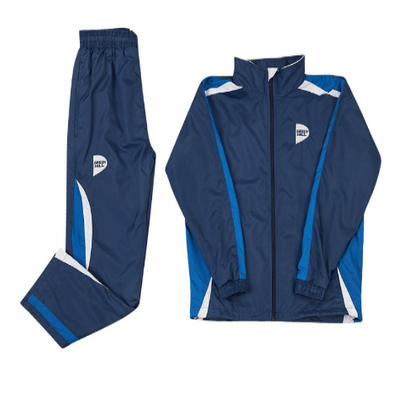 Judo Track Suit – Navy Blue Satin & Polyester Training Wear