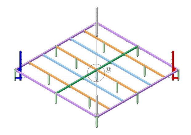AIBA Approved Boxing Ring – RRP Model with High-Quality Steel Pipes and Wooden Platform