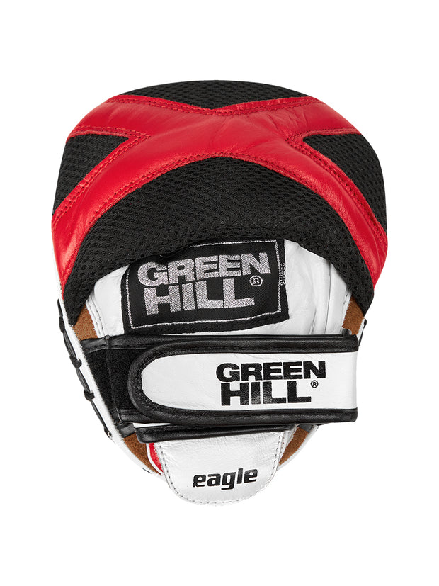 EAGLE Focus Mitts – Curved Design with Comfortable Fit in High-Quality Genuine Leather