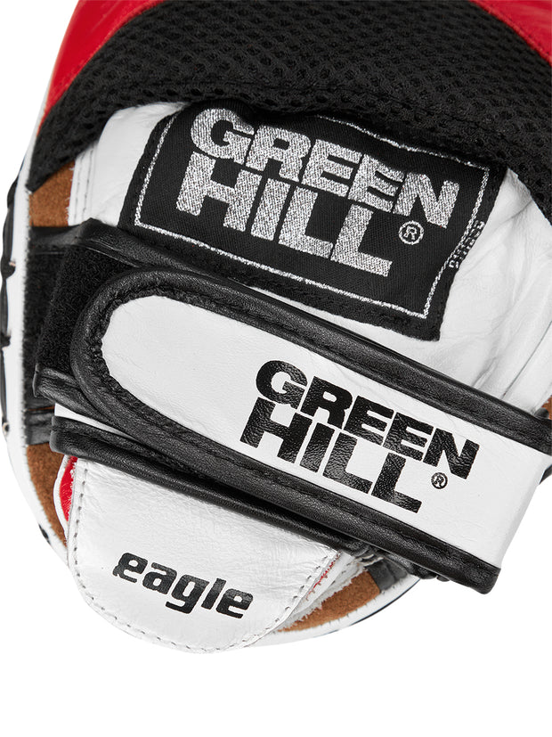 EAGLE Focus Mitts – Curved Design with Comfortable Fit in High-Quality Genuine Leather