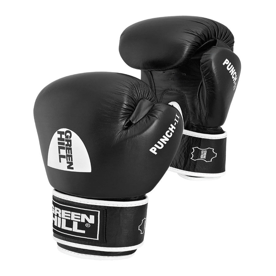 PUNCH II Boxing Gloves – High-Quality Genuine Leather Infused with Horse Hair for Training