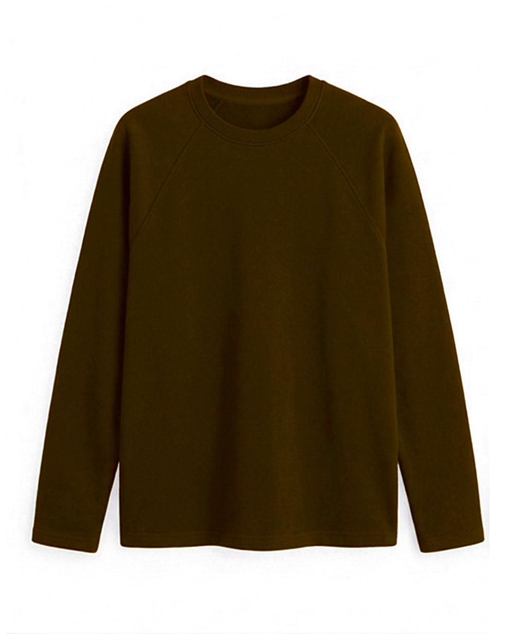 Custom Women Raglan Full Sleeves - Solid Personalized Tee